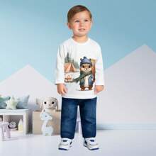 Children's T-Shirt Boy Winter Half Mesh Comfortable Modern Sophisticated Kyly 1000800