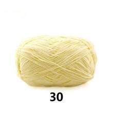 DUWEN 1.5mm Matte Chenille Yarn Doll Thread Handmade Crochet Knitted Material Thin Ice Stripe Thread