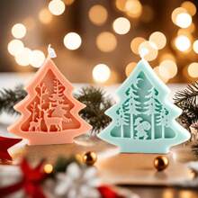 Christmas Tree, Santa Claus, Reindeer Silicone Mold, Minimalist And Practical Multi-Purpose