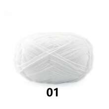 DUWEN 1.5mm Matte Chenille Yarn Doll Thread Handmade Crochet Knitted Material Thin Ice Stripe Thread