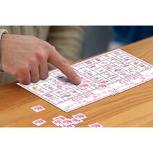 37 件/套婴儿洗礼宾果游戏卡、婴儿洗澡游戏卡、性别揭晓派对游戏用品装饰品、24 人宾果游戏 - 彩色 - 查看 8