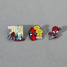 Disney Disney 1/3 Pcs Creative Cartoon Brooch Set Personalized Character Styling Enamel Pins Backpack Clothing Jewelry Metal Badge Accessories A Gift For Friends