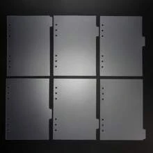 6/12pcs A5 Binder Dividers,6 Ring Binder Dividers With Tabs, With 6 Tabs Transparent Plastic Binder Index Dividers, 6 Ring File Separators Page Dividers,School Supplies,Back To School - Multicolor - View 13