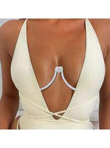 Cuier 1PC Sexy Party Ladies Breast Support Elegant Body Chain Bust Chain Party Style Exquisite Body Chain - Chest Support - View 8