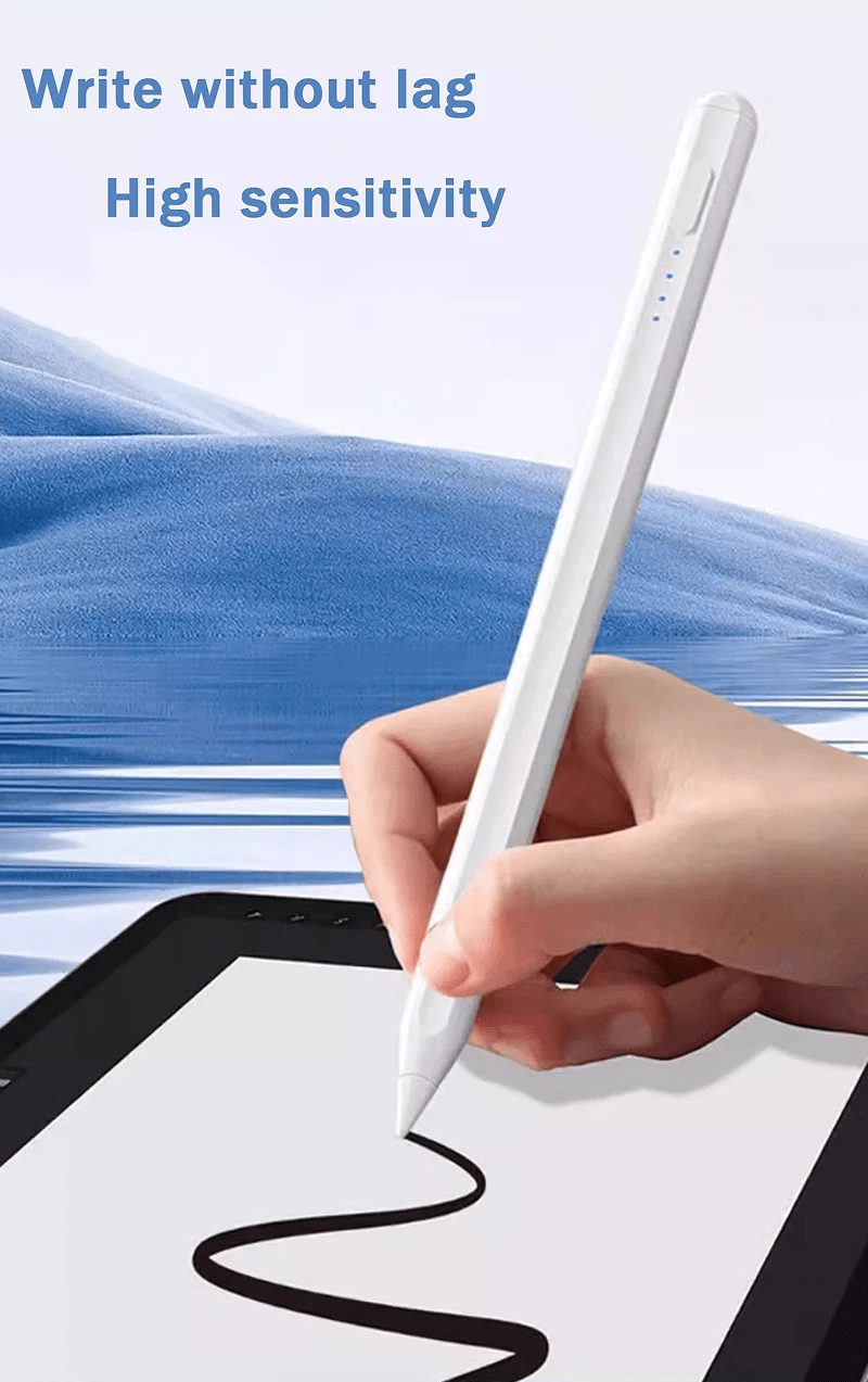 Set Da 8 Penne Touch Screen Stylus, Penna Per Scrittura E Disegno Su Tablet E Smartphone, Tubo In Alluminio, Leggera E Portatile (Colori Vari)