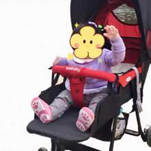 1 件婴儿推车脚踏板延长板，可伸缩和可调节脚踏板 - 黑色 - 查看 8