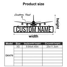 One Custom-Designed Metal Wall Hanging Featuring Airplanes, Helicopters, Fighter Jets, Pilots, And Aviation Themes - Customizable With Name, Date, And Text - Airplane Silhouettes And Cityscapes, Badges And Military Aircraft Gifts, Perfect For Birthdays And Graduations. - Multicolor - View 74