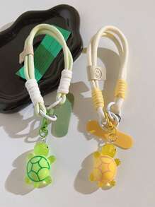 Cordón para el teléfono con colgante de tortuga marina - Muñequera universal hecha a mano para teléfono, cámara, llaves - Accesorio llavero con colgante de tortuga marina linda - Regalos con envoltorios de múltiples colores para madre, familia, amigos, cumpleaños, días festivos, accesorio para teléfono