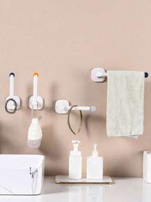 强力粘性无痕挂钩，多功能浴室厨房壁挂式收纳衣架，无损，无需钻孔