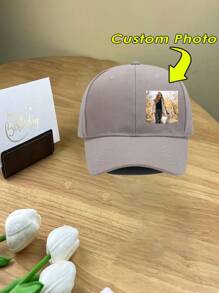[Customizable] 1 Customizable Printed Photo, Logo, Text Baseball Cap, Trucker Hat, Unisex Design, Suitable For Parties, Holidays, Anniversaries, Collections, Durable, Cute, Vivid Colors, Y2K, Fashion, Unisex, Casual, Customized, Personalized, Unique, Ideal Gift For Him - Multicolor - View 15