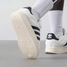 Adidas SUPERSTAR HOME Classic Trefoil Black & White Canvas Sneakers