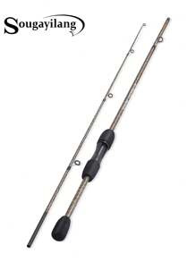 SOUGAYILANG 2-Sections Fishing Rod : 1.8M Spinning And Casting Rods With Composite Graphite - Carbon Fiber Blanks, Ideal For Freshwater Fishing