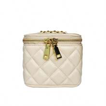 Lipstick Bag Crossbody For Women, Fashionable Niche Chain Strap Rhombic Handbag, Portable Shoulder Bag For Going Out & Shopping