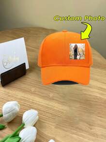 [Customizable] 1 Customizable Printed Photo, Logo, Text Baseball Cap, Trucker Hat, Unisex Design, Suitable For Parties, Holidays, Anniversaries, Collections, Durable, Cute, Vivid Colors, Y2K, Fashion, Unisex, Casual, Customized, Personalized, Unique, Ideal Gift For Him - Multicolor - View 21