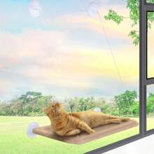 Cozy Cat Hammock Window Seat - Four Season Universal, Strong Suction Cups, Window Mounted, Sturdy, , Comfortable, Indoor Cat Bed For Cats Of All Ages And Sizes