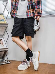 男士时尚运动鞋休闲户外透气增高舒适运动鞋，厚底休闲鞋，可搭配运动裤和牛仔裤百搭 - 灰色 - 查看 3