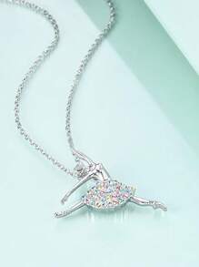 Collar de Bailarina Bailarina, regalo para dama, collar de joyería como regalo para actuación de baile