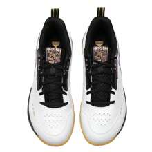 LI-NING Unisex Lightweight Breathable Badminton Shoes, Model AYAU003-2 - Standard White - View 4