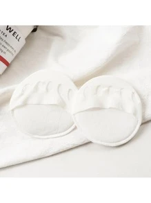 1 Pair Of Foot Relief Feet: Breathable And Comfortable Foot Pads - Invisible Half-Size Mats, Foot Pads, Non-Slip Shock Absorption, Soft Fabric, Foot Cushioning, Comfortable And Breathable, Back To School Supplies, Boots Accessories For Shoes For Women, For Outdoor, Sport, Travel, Household, Office, School