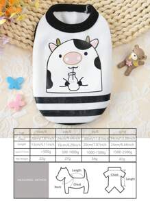 1pc Spring Fleece Puppy Outfit, Cute Frog Design For Small Dogs Like Chihuahua, Kitten, Teacup Dog, Teddy Pet Clothes - Coral Pink - View 3