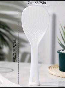 1 件加厚不粘饭勺，户外可水洗煮饭勺，厨房用品，返校用品 - 白色 - 查看 2