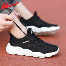 WARRIOR A Pair Of Sports Style Women's Breathable Mesh Shoes Casual Large Mesh Women's Shoes Lightweight Running Shoes