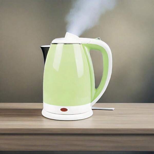 Hervidor De Agua Eléctrico - Cafetera De Acero Inoxidable, Hervidor De Té De 2 Litros, Hervidor De Agua Eléctrico Con Apagado Automático Protección Contra Ebullición En Seco, Potencia De Ebullic