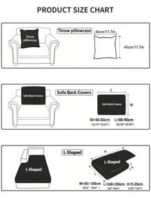1 szt. Elastyczny wodoodporny pokrowiec na sofę żakardową, pokrowce na sofę modułową, odporne na zużycie, rozciągliwe pokrowce na sofę, zmywalne, miękkie pokrowce na poduszki na sofę, antypoślizgowe pokrowce na meble, pokrowce na sofę dla zwierząt