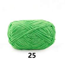 DUWEN 1.5mm Matte Chenille Yarn Doll Thread Handmade Crochet Knitted Material Thin Ice Stripe Thread