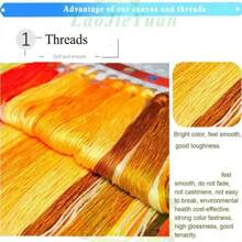 SNA 2025 Nowy styl Słoneczniki Kwiaty Wazon Diy Krzyż Zestawy do Haftu 11CT Druk Tkanina Krzyż Haft Haft Zestawy do Haftu Haftu Wystrój Domu Rękodzieło Prezent