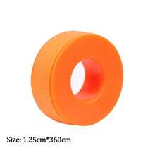 1pc Non-Woven Microperforated Silicone Eyelash Glue Tape, Breathable And Hypoallergenic, Orange Rose Red Undereye Pad, Eyelash Extension Tool - Multicolor - View 12
