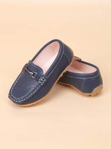 Scarpe per bambini, mocassini per ragazzi, scarpe in pelle morbida con stile britannico per neonati, per primavera e autunno