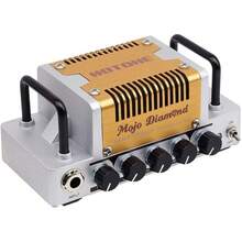 Hotone Thunder Bass 5 Watt Mini Bass Guitar Amplifier Head - Mojo de diamante - Ver 2