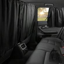Car Privacy Curtains Universal Car Divider Curtain Between Rear Seat Auto Blackout Curtains Car Sun Shades Side Window Covers - 1set - View 2