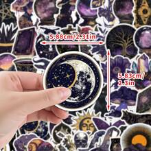 50pcs Dark Magic Graffiti Stickers Cheap Stickers Vinyl Stickers For Diary Stickers Hand Tent Stickers Decorate Party Skateboard Phone Case Water Cup Guitar Sticker Sticker Can Diy Sticker Sticker Laptop Sticker