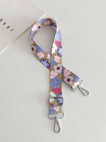 Fashionable Bohemian Style Pastoral Style Flower Pattern Bag Shoulder Strap Women's Bag Strap Replaceable Adjustable Separate Strap Suitable For Crossbody Bags Canvas Bag Shoulder Bag Women's Bag DIY Bag Accessories Golden Hook 70-135CM Bag Strap Pink Cute Style Shoulder Strap - Multicolor - View 6