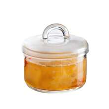 1个1900ml汤锅+1个450ml炖盅带刻度玻璃蒸蛋碗，家用透明水果沙拉碗带盖玻璃锅，可用电陶炉加热，高硼硅玻璃炖盅带刻度婴儿辅食锅，专用家用透明蒸蛋碗，用于炖燕窝。