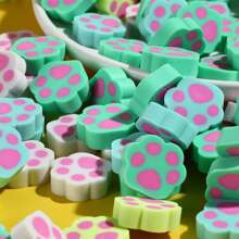 1 件/4 件/30 件卡通切片猫爪创意橡皮擦，无污渍橡皮擦奖品礼品套装