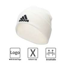 Adidas Knit Hat For Men And Women, Outdoor Cycling Cap, Warm Beanie Cap, IY7666