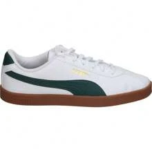 Puma Club II Męskie buty sportowe - białe buty sportowe z zielonymi detalami - trampki sznurowane - styl casualowy - wygodne i uniwersalne - możliwość łączenia - model 397445-08 - ✅ Dostawa 24/72h do Hiszpanii (półwysep) - Biały - Zobacz 1