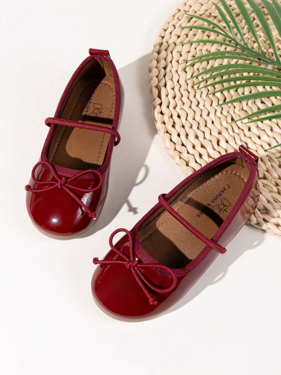 Sapatilha Princesa Decorada com Laço Fofa para Meninas