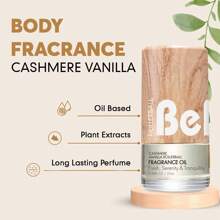 BeNatu 0.84 Oz (25 Ml) Cashmere Vanilla Ball Essential Oil - A Portable Perfume Oil For Any Occasion, Ideal For Dating, Convenient Ball Design