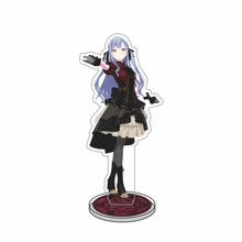 Figuras de anime BanG Dream! Roselia Band Cosplay - Soportes acrílicos modelo decoración dulce, señal de pie para fans, regalo de 15CM