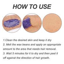 Hair Removal Wax Beans Hard Wax Depilatory Gentle Non Irritating Quick Fast Acting Moisturizing Hydrating Whole Body Underarm Legs Arms Bikini Smooth Silky Skin Painless Mild Formula Sensitive Skin Friendly No Residue Easy Peel Nourish Soothe Lightweight Non Sticky Daily Body Care Home Use All Skin Types Women - 洋甘菊 - 查看 7