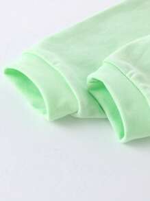 Baby Sleeping Bag With Leg Openings, Thin Cotton For Spring/Summer, Air-Conditioned Room, Detachable Sleeves, Anti-Kick Quilt For Infants - Green - View 8