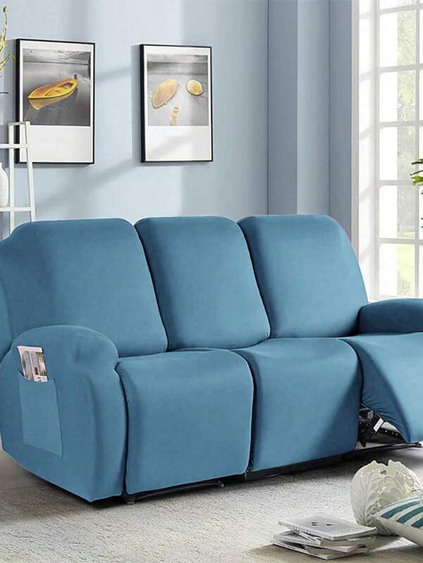 1PC, 2pcs, 3pcs, Light Coffee Color, Household Goods, Milk Silk, Thickened Elastic, Waterproof And Dustproof, Wear And Stain Resistant Cat's Feet, Sofa Cover, American, Suitable For Living Room, Bedroom And Other Places, Home Textiles, Household Goods