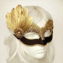 [Premium Handmade Imitation Feather ] 20pcs Luxe Crafts Golden Artificial Feathers For Crafts, DIY Projects, Wedding Decorations, And Accessory Embellishments - Premium Quality Handmade Imitation Feather Set