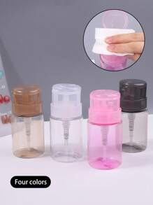 Nail Art Plastic Bottle, Nail Removal, Washing, Nail Water, Nail Art Anti Overflow, Pressing Bottle, Packaging, Makeup Remover, Empty Bottle