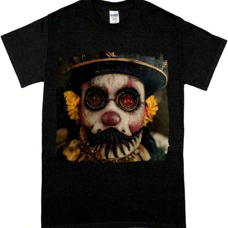 Killer Klowns From Outer Space Evil Clowns In Space Black Tall T-Shirt - 黑色 - 查看 1