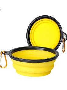 畅销书 猫/狗爱好者礼物和狗/猫妈妈爱宠物折叠碗,TPE 猫/狗爱好者礼物和狗/猫妈妈爱宠物旅行户外饮水便携式可扩展狗爱好者和狗妈妈爱碗 - 彩色 - 查看 26